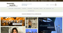 Desktop Screenshot of desperadoboutique.com